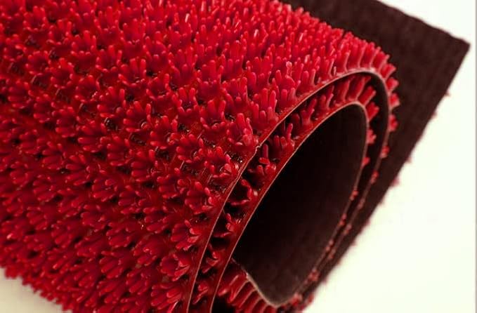 SAI PRASEEDA PVC Stick Turf Mat_Foot Mat_Door Mat for Home Entrance_Floor Mat_Kitchen_Office_Balcony_Bath Room_Bed Room Mat